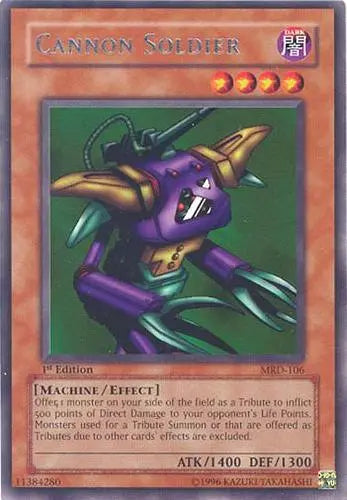 Cannon Soldier [MRD-106] Rare - Doe's Cards