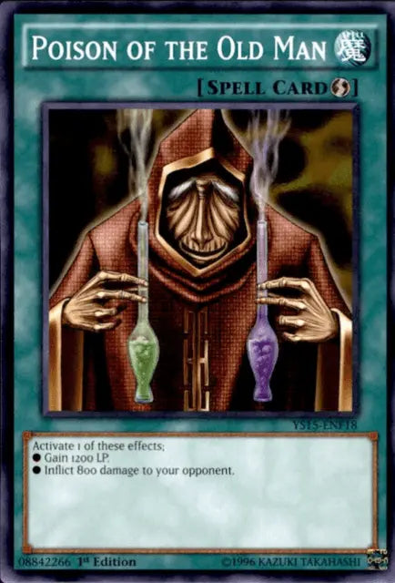 Poison of the Old Man [YS15-ENF18] Common - Doe's Cards