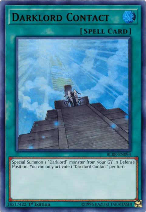 Darklord Contact [BLRR-EN094] Ultra Rare - Doe's Cards