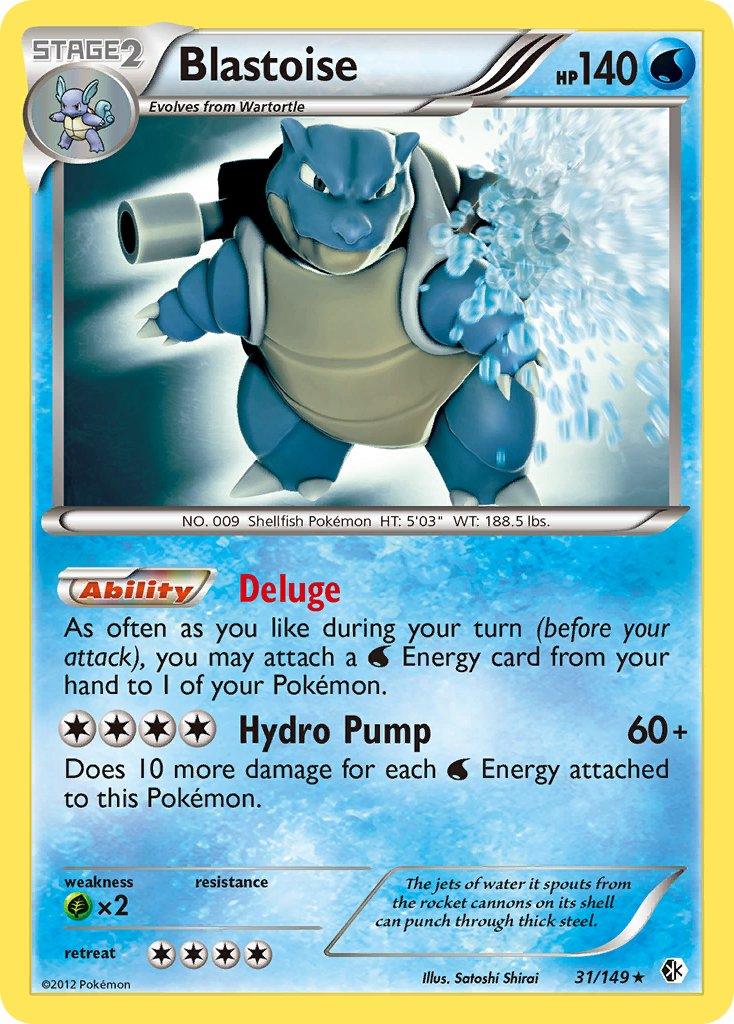 Blastoise (31/149) (Theme Deck Exclusive) [Black & White: Boundaries Crossed] - Doe's Cards