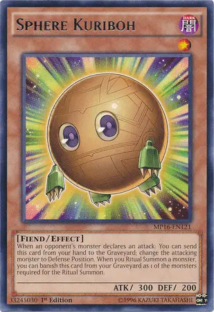 Sphere Kuriboh [MP16-EN121] Rare - Doe's Cards