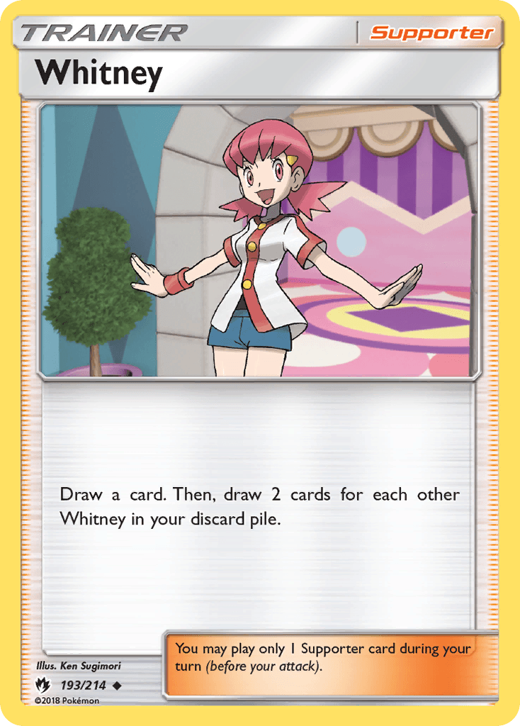 Whitney (193/214) [Sun & Moon: Lost Thunder] - Doe's Cards