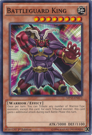 Battleguard King [MP15-EN073] Common - Doe's Cards