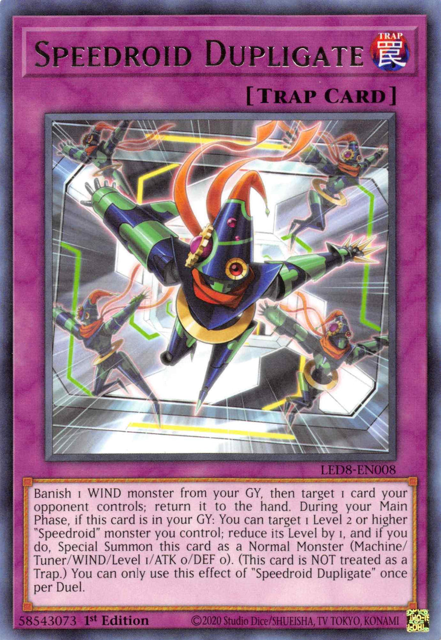 Speedroid Dupligate [LED8-EN008] Rare - Doe's Cards