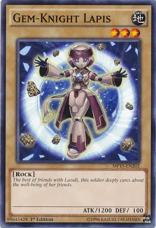 Gem-Knight Lapis [MP15-EN202] Common - Doe's Cards