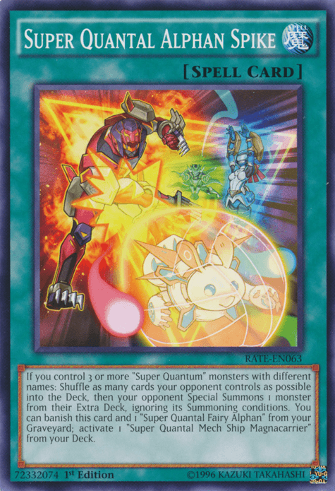 Super Quantal Alphan Spike [RATE-EN063] Common - Doe's Cards