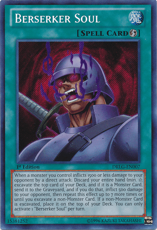 Berserker Soul [DRLG-EN007] Secret Rare - Doe's Cards