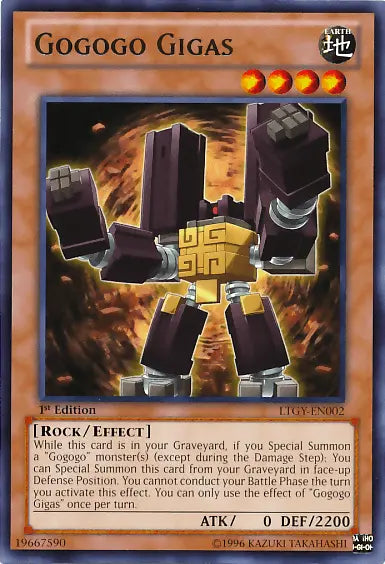 Gogogo Gigas [LTGY-EN002] Rare - Doe's Cards