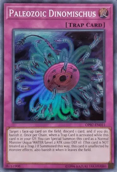 Paleozoic Dinomischus [OP07-EN011] Super Rare - Doe's Cards