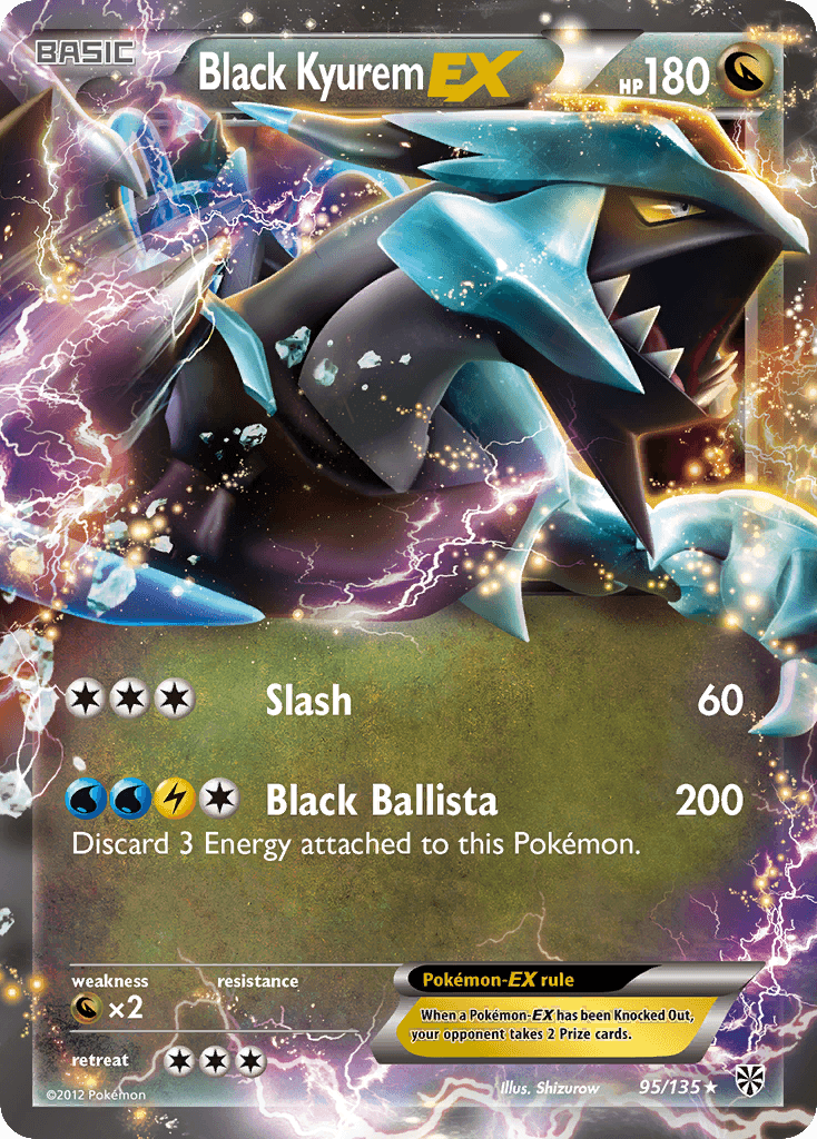 Black Kyurem EX (95/135) [Black & White: Plasma Storm] - Doe's Cards