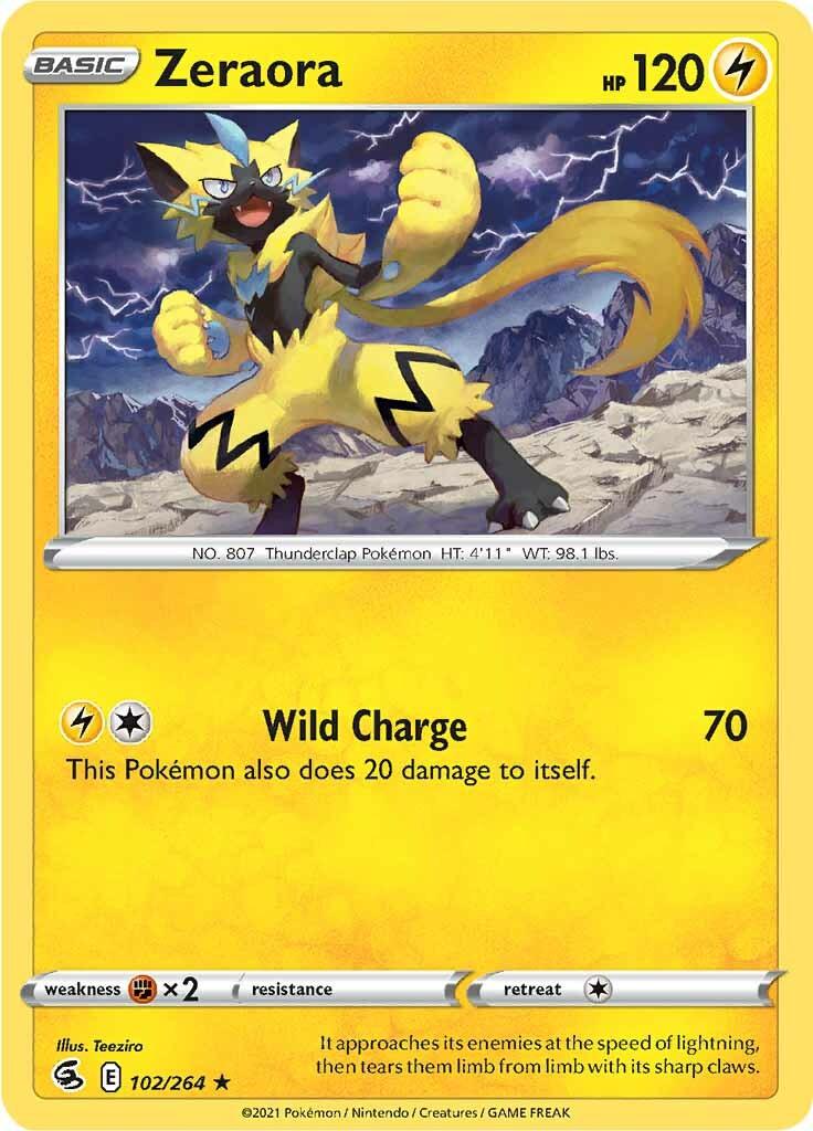 Zeraora (102/264) [Sword & Shield: Fusion Strike] - Doe's Cards