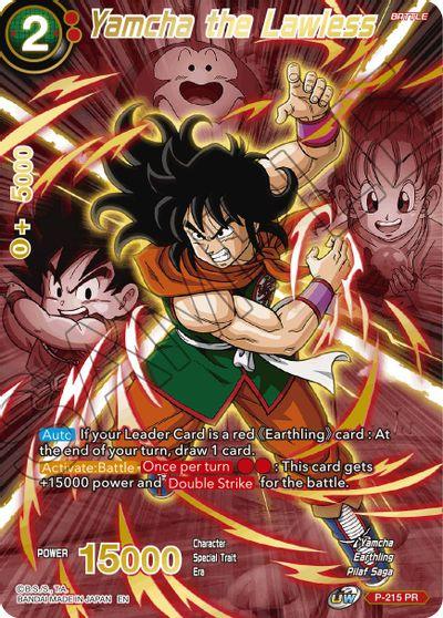 Yamcha the Lawless (Alternate Art) (P-215) [Special Anniversary Set 2021] - Doe's Cards