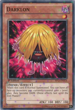 Darklon [SP13-EN014] Starfoil Rare - Doe's Cards