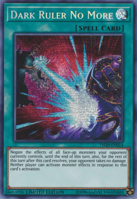 Dark Ruler No More [TN19-EN014] Prismatic Secret Rare - Doe's Cards