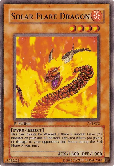 Solar Flare Dragon [AST-032] Common - Doe's Cards