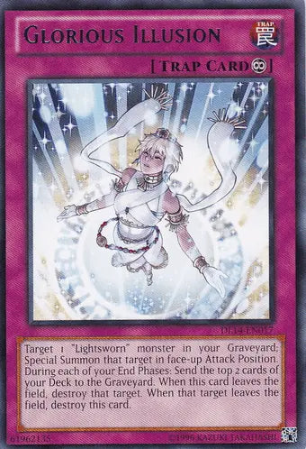 Glorious Illusion (Blue) [DL14-EN017] Rare - Doe's Cards