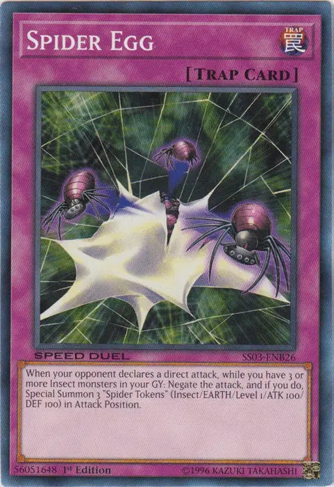 Spider Egg [SS03-ENB26] Common - Doe's Cards