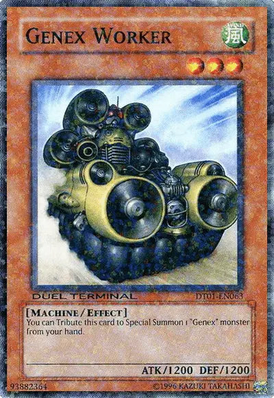 Genex Worker [DT01-EN063] Common - Doe's Cards