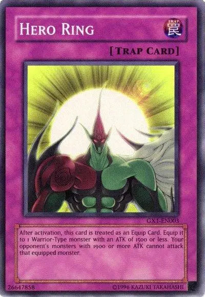 Hero Ring [GX1-EN003] Super Rare - Doe's Cards