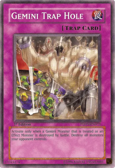 Gemini Trap Hole [PTDN-EN073] Common - Doe's Cards