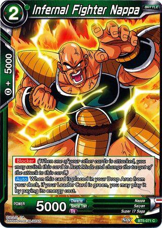 Infernal Fighter Nappa (BT5-071) [Miraculous Revival] - Doe's Cards