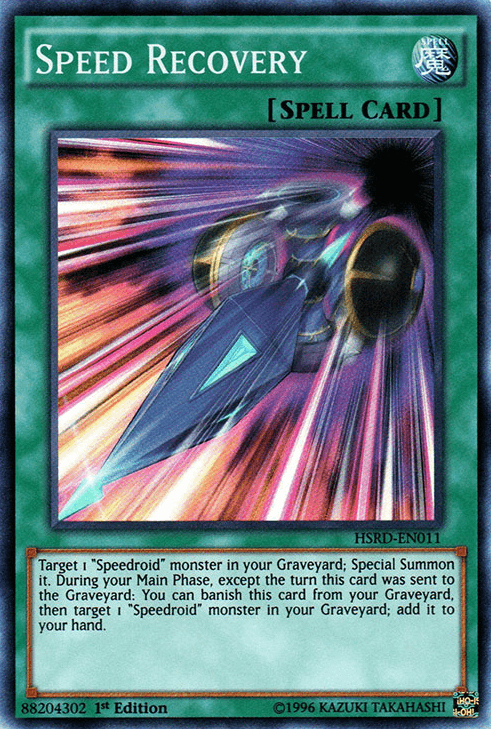 Speed Recovery [HSRD-EN011] Super Rare - Doe's Cards