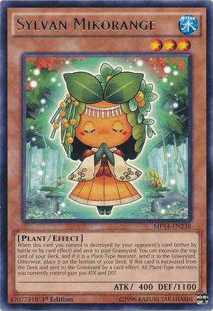 Sylvan Mikorange [MP14-EN238] Rare - Doe's Cards