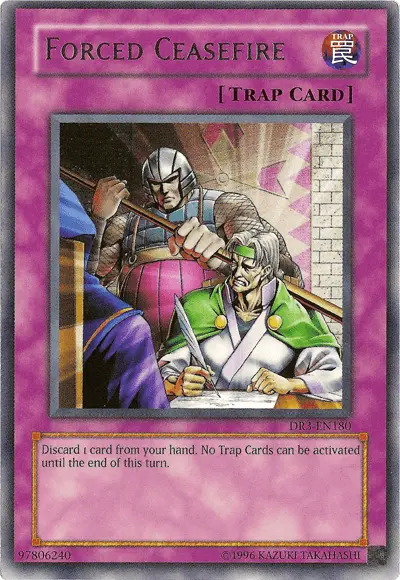 Forced Ceasefire [DR3-EN180] Rare - Doe's Cards