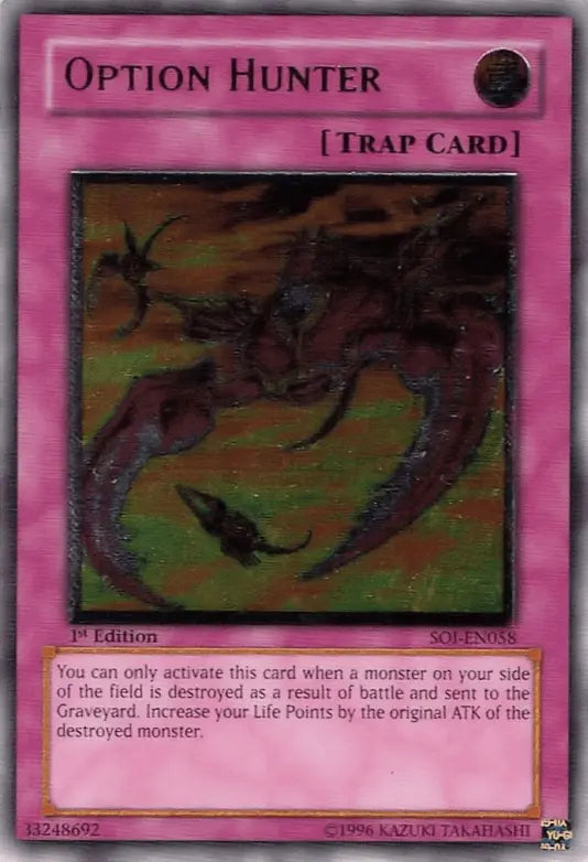 Option Hunter (UTR) [SOI-EN058] Ultimate Rare - Doe's Cards