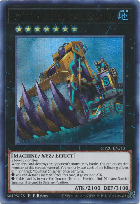 Infinitrack Mountain Smasher [MP20-EN213] Ultra Rare - Doe's Cards
