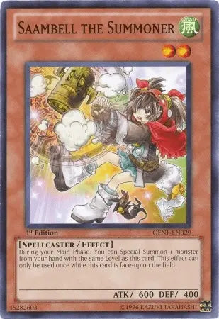 Saambell the Summoner [GENF-EN029] Common - Doe's Cards