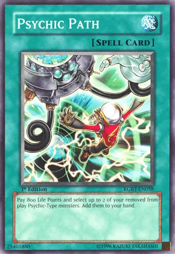 Psychic Path [RGBT-EN058] Common - Doe's Cards
