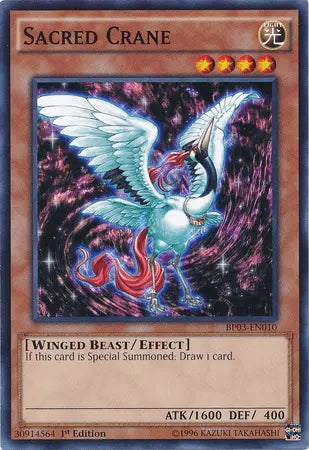 Sacred Crane [BP03-EN010] Common - Doe's Cards