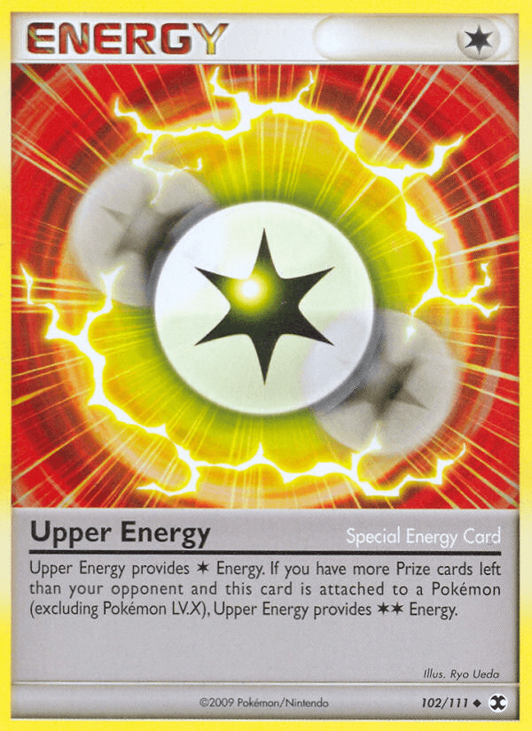 Upper Energy (102/111) [Platinum: Rising Rivals] - Doe's Cards