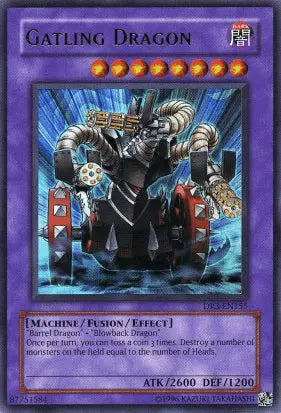 Gatling Dragon [DR3-EN155] Ultra Rare - Doe's Cards