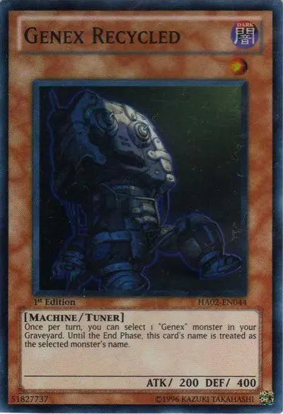 Genex Recycled [HA02-EN044] Super Rare - Doe's Cards