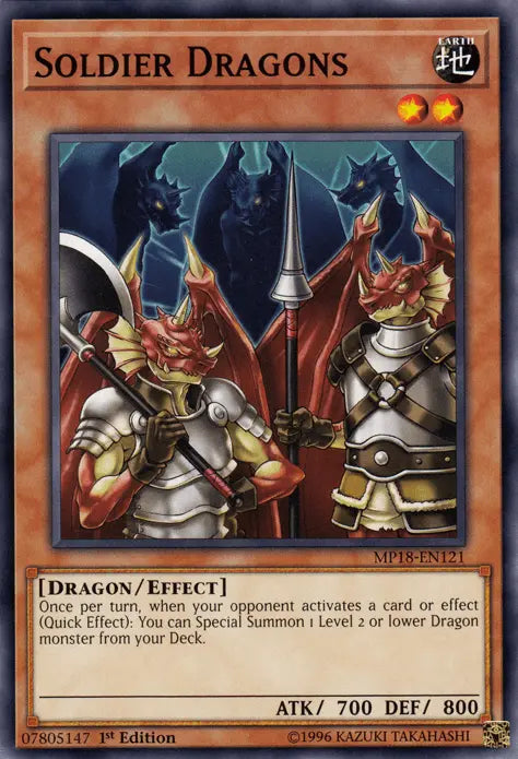 Soldier Dragons [MP18-EN121] Common - Doe's Cards