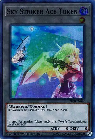 Sky Striker Ace Token [OP08-EN026] Super Rare - Doe's Cards