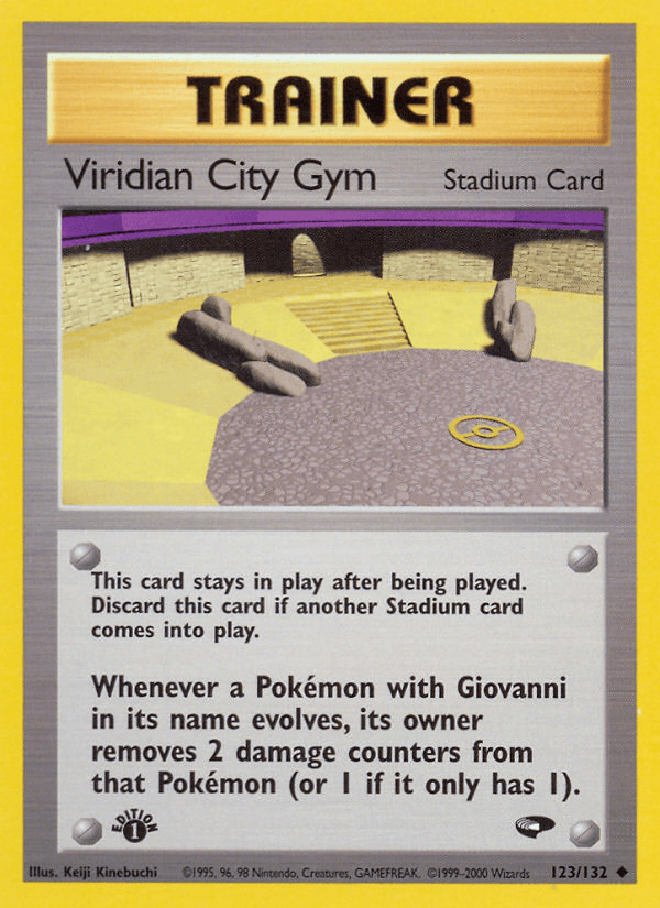 Viridian City Gym (123/132) [Gym Challenge 1st Edition] - Doe's Cards