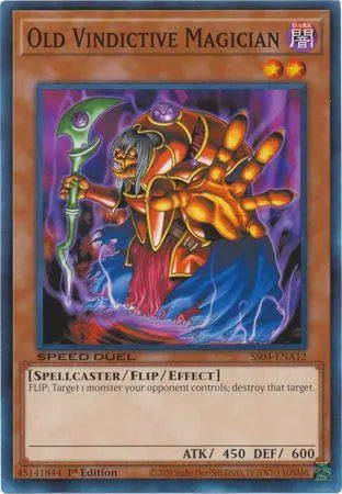 Old Vindictive Magician [SS04-ENA12] Common - Doe's Cards