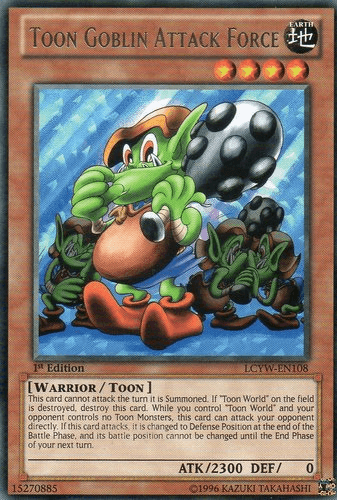 Toon Goblin Attack Force [LCYW-EN108] Rare - Doe's Cards