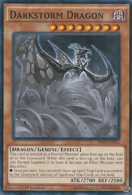 Darkstorm Dragon [SR02-EN012] Common - Doe's Cards
