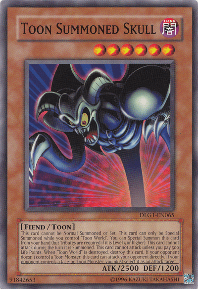 Toon Summoned Skull [DLG1-EN065] Common - Doe's Cards