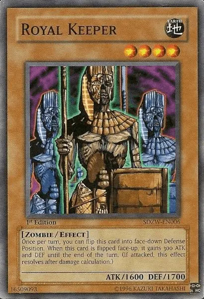 Royal Keeper [SDZW-EN006] Common - Doe's Cards
