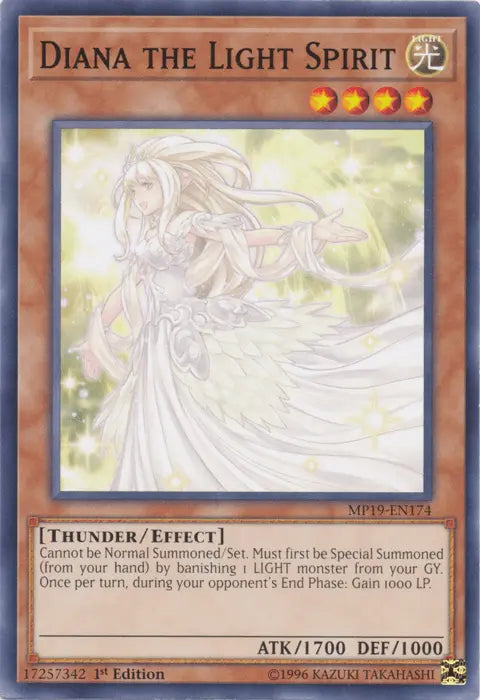 Diana the Light Spirit [MP19-EN174] Common - Doe's Cards