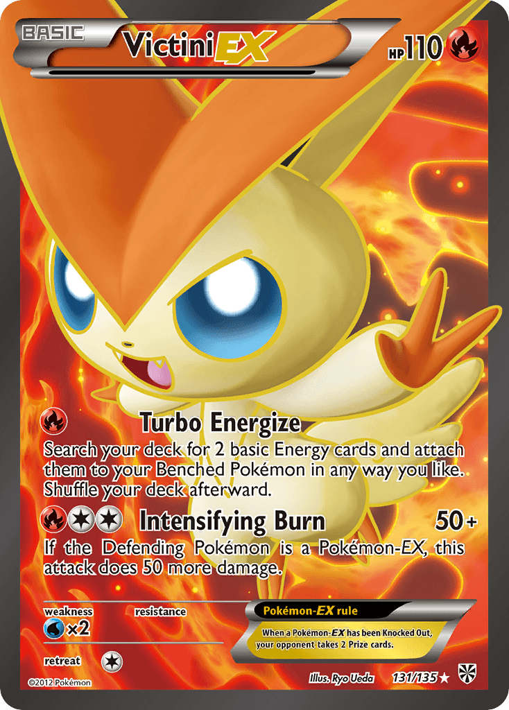 Victini EX (131/135) [Black & White: Plasma Storm] - Doe's Cards