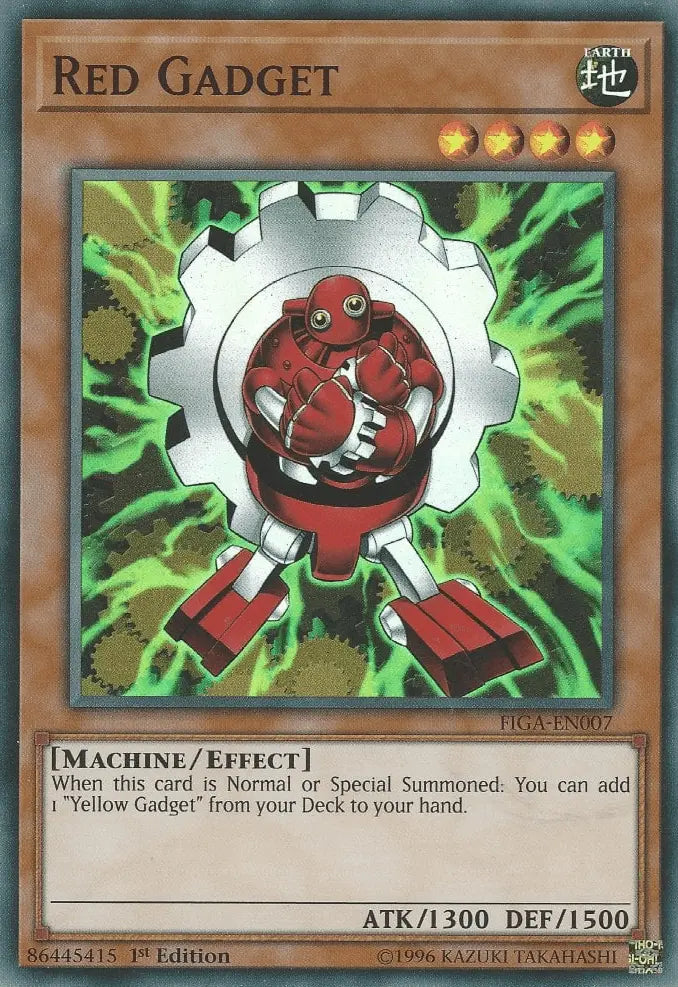 Red Gadget [FIGA-EN007] Super Rare - Doe's Cards