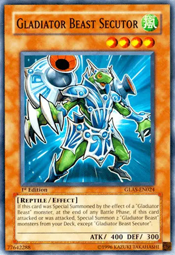 Gladiator Beast Secutor [GLAS-EN024] Common - Doe's Cards