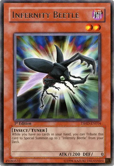 Infernity Beetle [TSHD-EN014] Rare - Doe's Cards