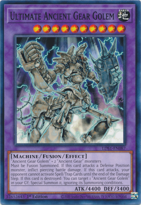 Ultimate Ancient Gear Golem [LDS1-EN087] Common - Doe's Cards